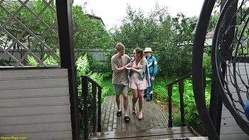 Voyeur Old Man Watches Rough Ass Fucking