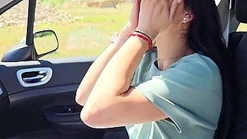 My Pretty Slim Latina Neighbor Pleased Me With The Hottest Bj & Let Me Fuck Her Hard In The Car