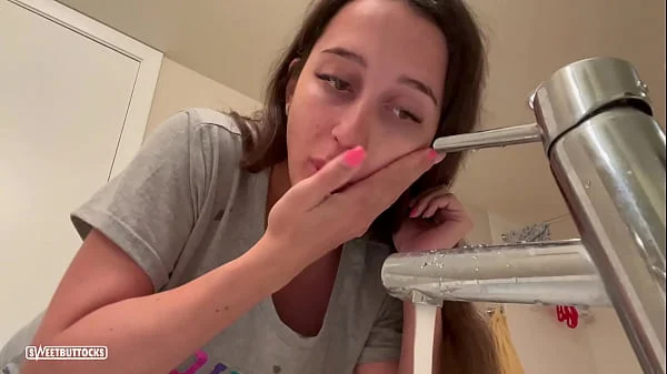 He cum on my face and sent to the backyard