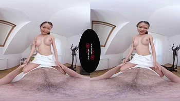 Asian anal massage: Doggy, Cowgirl  Pov VR Porn