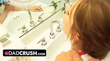 Petite Redhead Stepdaughter Got Her Bushy Pussy Fucked By Stepfather