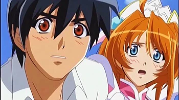 Horny japanese anime teens showing off their sexy bodies