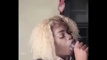 COCK SUCKING SHY AT IT AGAIN SUCKS MY BIG BLACK COCK UNTIL I NUT HARD (very loud moans)