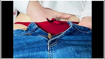 Amateur Japanese Masturbation Wearing Tight Skinny Jeans [personal Shooting]