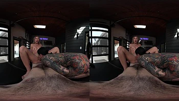 Alt Girl Teaches Blonde