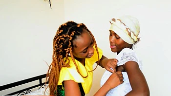 Ebony Lesbians Horny For Pussy   Anal