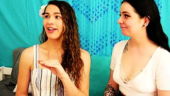 QueerCrush interview with Lily Thot and Sadie Sunstone