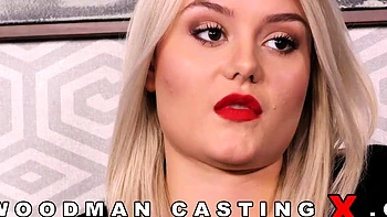 Intense Woodman Casting: Double Penetration Gangbang with