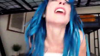 bounded stepsis Jewelz Blue slides on member