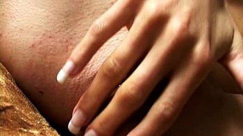 Small titted teen from EU masturbating