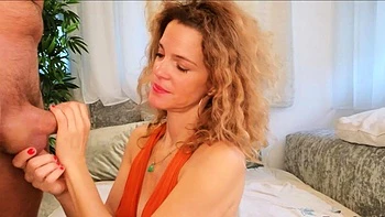 Blonde Babe Sucks Dick Before Getting Pounded