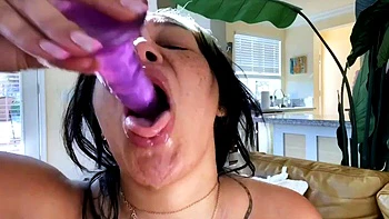 Brunette solo honey shows her masturbating skills