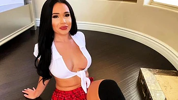 Busty milf horny solo toy time