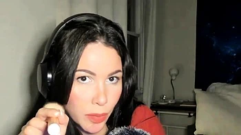 Tattoed Amateur Webcam Girl Hot Dildo Action Masturbation