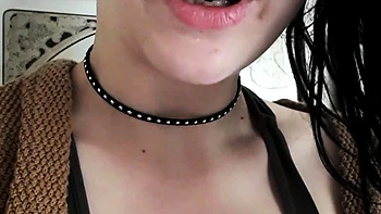 Small titted brunette amateur anal nailed at home