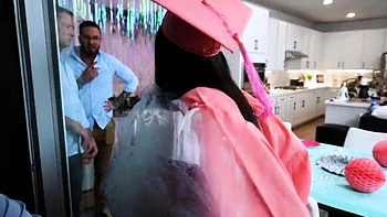 Roxie Sinner - Roxie Takes On Three Step Cocks To Celebrate