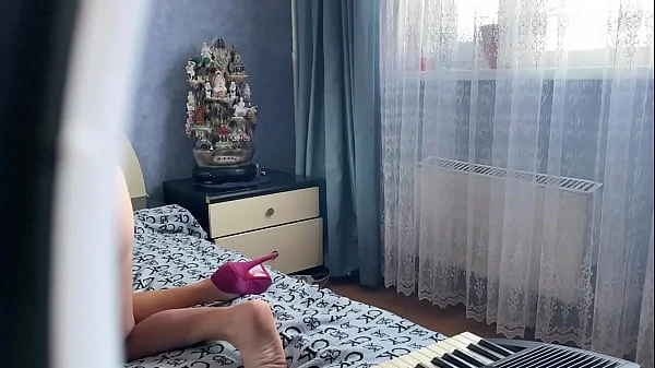 The second music lesson ended with a quick sex with a teacher