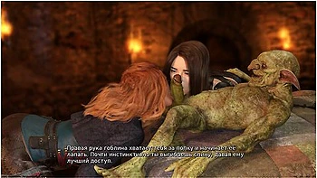 Goblin Seduces Cute Girl In His Cave Not Letting Her Out Until He Cums Inside Her. Female Voice