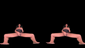 Renee Renee - Huge Black Nipples and Booty Shaking [RE-MASTERED