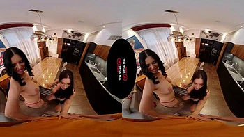 2 hotties: Cowgirl, Big Ass  Vr VR Porn