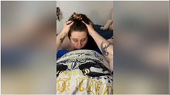 Throat Goat - Bbw Facefuck Deepthroat With No Hands, Swallows Huge Throatpie