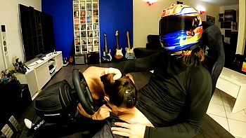 Brunette Babe Bangs in a Hardcore Role-Play Video