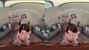 Mo may housemaid: Blowjob, Doggy  Cowgirl VR Porn