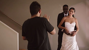 The bride Sophia Leone got a big black cock in her pussy in a steamy scene.