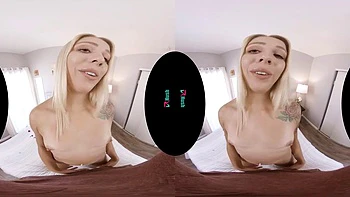 Vr blonde: Blowjob, Doggy  Cowgirl Porn