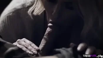 Stepmom Kit Mercer giving her stepson some relief using her milfy mouth