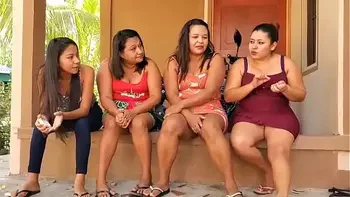 Upskirts of three Salvadorian sluts flashing their panties