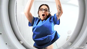 Cute-looking Angel Alyx Star Is Enjoying Sucking Her Lovers Dick