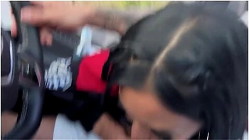 Chris Diamond And Cj Miles In Pick Me Up And Put That Huge Cock In My Pussy!