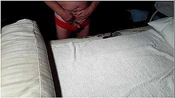 Old Barres Prepares Everything For My Clit Massage