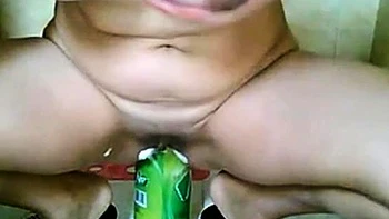 Latina Anal Play in the Bathroom