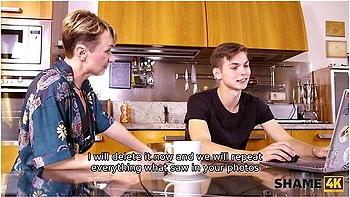 Stepmoms Girlfriend Cant Say No When Hot Stud - Cherry Aleksa