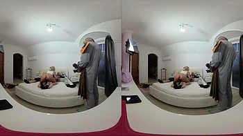 Chloe Temple Part One - Perfect Body Blonde Spit Roasted By Big