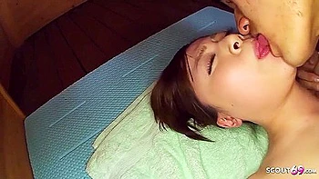 Japanese College Girl Have Amateur Creampie Sex In Spa