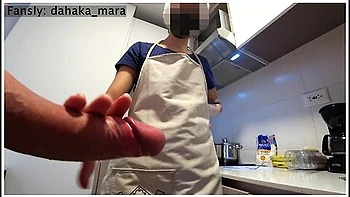Public Dick Flash. Housekeeper Was Surprised By My Presence