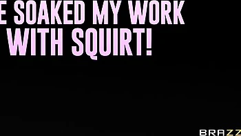 Gorgeous blonde with hairy pussy Gypsy Rose rammed by long dick