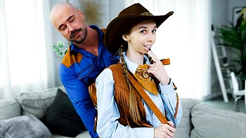 Skinny inked chick Breezy Bri screwed in the missionary pose by big cock