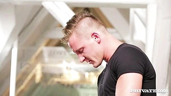 Busty brunette with big booty Lucy Li impaled by pretty big boner