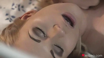 Wonderful pussy-licking session with a hot blonde Naomi Nevena