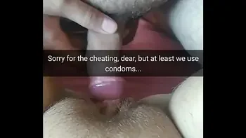 Cheating wife get breed and knocked up by her lover who regular fuck her without condom! - Cuckold captions - Milky Mari