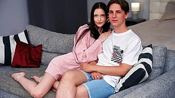 Good doggy style fuck with a long-legged young brunette Monika Akai