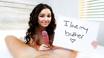 Awesome missionary pose fuck with a gorgeous brunette Leana Lovings