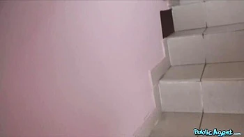 Blonde girlfriend is enjoying getting fucked for money in POV