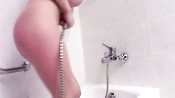 A young hottie Merilyn Sakova demonstrates her gigantic natural tits