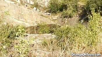 Bewitching girl at fetish action