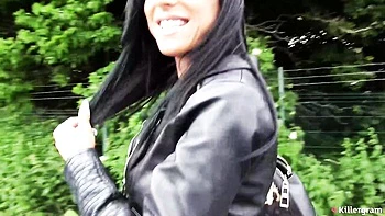 Killergram - reverse cowgirl action